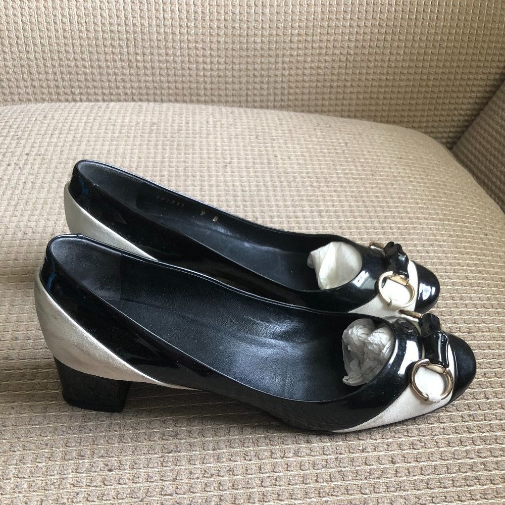 Gucci Women's Bamboo Bit Black Vernice Leather - Picture 2 of 12